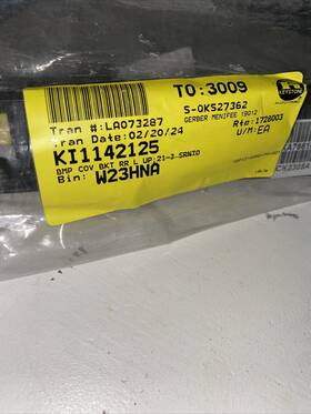 86651r5000 Kia Sorento Ki1142125 Newreplacement Rear Driver Side Upper Bumper Cover Bracket