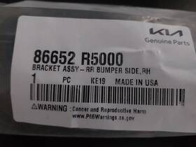 86652-r5000 Kia New Oem 2021-2023 Sorento Bumper Cover Bracket Support Frame