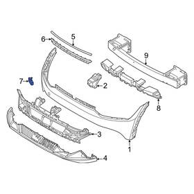 86588cv000 Kia Oe For Ev6 2022-2024 Front Tow Eye Cap