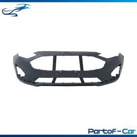 Kte3904563 Kinte Tech Front Bumper Cover With Tow Hook Hole Painted Plastic For Ford Fusion 2019-2020