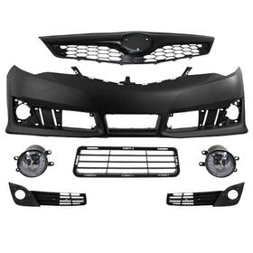 13446964 Kits Master Front Bumper Primed And Grille Assembly Kit For 2012-2014 Toyota Camry Se/se Sport