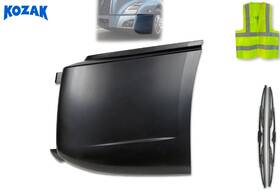 V-079-3 Kozak Bumper Corner Cover Left Driver Side Compatible With Volvo Vnl 2018