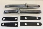 L-32 Fs Chevy Coupe Convertible Trunk Hinges Chrome Pair Gaskets Repro