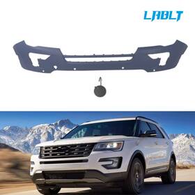 Om221031oc Lablt Front Bumper Cover Gray With Sensors Primed For Ford Explorer 2018 2019