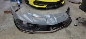 470807437r Lamborghini Aventador Svj Front Bumper Cover Oem Damaged