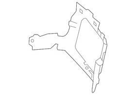 Lr093575 Land-rover Genuine Finish Panel Bracket