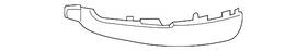 Lr098921 Land Rover Genuine Lower Extension Insert Bumper