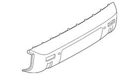 Lr137787 Land-rover Genuine Bumper Cover