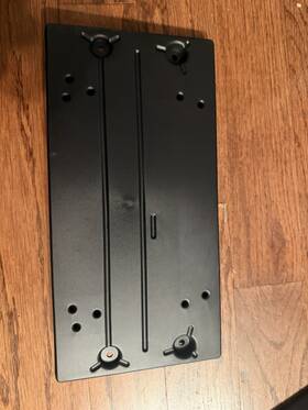 Lr169813 Land Rover 23-25 Range Sport Front Bumper License Plate Holder Mount Oem Mint Unused
