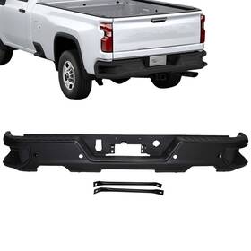 85128851 Leadzm Rear Step Bumper Assembly For 2019-2023 Chevy Silverado Gmc Sierra 1500 With Park
