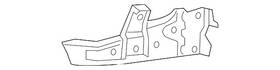 Lexus 52102-60250 Genuine Bumper Cover Bracket