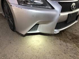 521193a961 Lexus 2014 2015 Gs350 F Sport Front Bumper Assembly 1j2 Silver Park Assist 17432