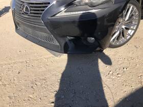 521195e903 Lexus 2014 2015 Is250 Front Bumper Assembly Black With Park Assist Sedan 903806