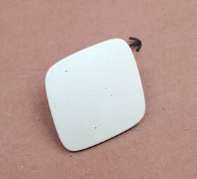 5212850040 Lexus 07-09 Ls460 Front Lower Bumper Tow Hook Cover Cap Oem White