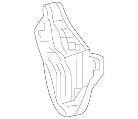 52155-24020 Lexus Genuine Side Support