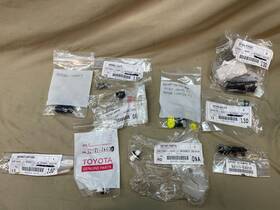 52155-53020 Lexus Genuine 2001-2005 Is300 Rear Bumper Clips Support Brackets Screws Grommets