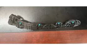 52156-f6010 Lexus Genuine Oem Nx 2022-2024 Left Rear Bumper Cover Support Rail