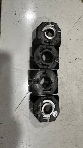 52159-0e120 Lexus 2016-2018 Rear Bumper Cover Rx350 Sensor Holes Covers Oem