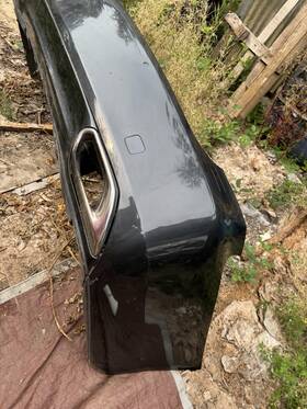 5215950919 Lexus 2010-2012 Ls460 Rear Bumper Assembly 1g0 Gray With Park Assist