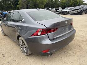 5215953933 Lexus 2014 2015 Is250 Rear Bumper Assembly 1h9 Gray Park Assist Sedan 971457