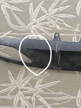 52162-30190 Lexus New Gsf Rear Bumper Tow Hook Cover Fits Diffuser Driver Left Gs-f