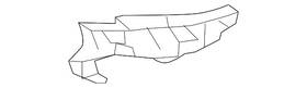 52535-30230 Lexus Genuine Bumper Cover Stay