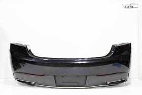 Hp5z-17906-saptm Lincoln 2013-2020 Mkz Sedan Rear Bumper Cover Panel With Exhaust Tips And Lights Oem