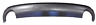 Lmp2315 Reproduction Silver Rear Bumper Valance Diffuser Insert Pontiac Gto