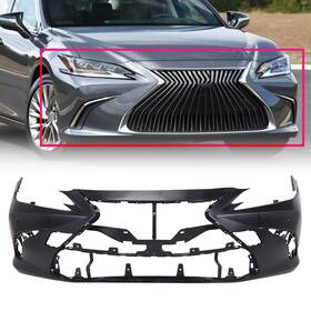 16981781 Lolo4809 Complete Front Bumper Cover With Sens Holes Fits For Es350/es300h 2019-2022