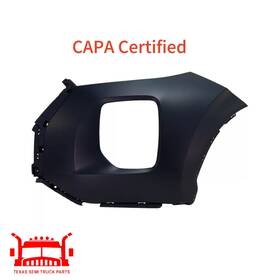 Jhbut1014l Lostar Capa Bumper Cover Fascia For 2020-2022 Hyundai Palisade Front Left Driver Lh