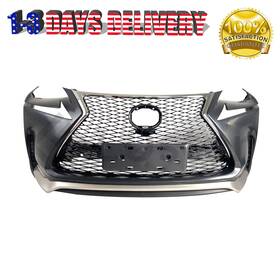 Lsot002657a Lostar B C Complete Front Bumper Cover Grille Kit For 2015 2016 2017 Lexus Nx200t F-sport