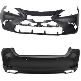 17936281 Martins Set Of 2 Bumper Cover Fascias Front And Rear For Lexus Es350 2019-2022 Pair