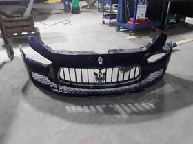 105.ma1v15 Maserati Ghibli 2015 Front Bumper With Grilles Blue 766802