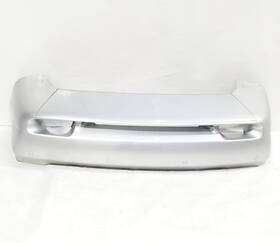 190.ma1w03 Maserati 2003 Spyder Cambiocorsa Oem Complete Rear Bumper Silver With Sensors