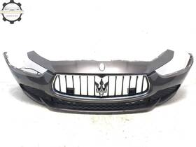 670004437 Maserati 2014-2018 Ghibli Front Bumper Cover With Grille And Sensors Oem