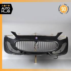 81131500 Maserati 13-17 Granturismo M145 Sport Front Bumper Cover Assembly Black Oem
