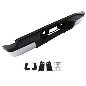 22792254 Maxpeedingrods 0v8pwk Chrome Rear Bumper For Chevrolet Silverado 2500hd 3500hd 07-10