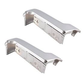 190-02231b Maxpeedingrods 2lfiy0 Chrome Rear Bumper End Set Lh Rh For Ford F250 F350 Super Duty 17-22