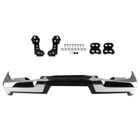 Fo1103201 Maxpeedingrods P1mbu3 Rear Bumper Assembly Chrome For Ford F-250 F-350 2017-2022