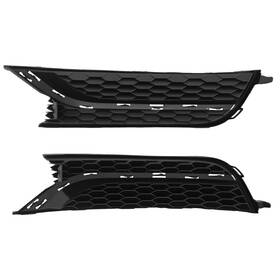 561853665e Maxpeedingrods Qyh2or Front Bumper Fog Lamp Grille Cover For Volkswagen Passat 2014-2015