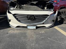 16561720 Mazda Front Bumper Cover Fascia Paintable And Grille Assembly For 2021-2023 Cx-9