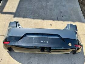 Bckn-50-221b-bb Mazda 2019-2024 3 Hatchback Rear Bumper Cover Assembly Blue Oem