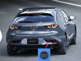 Bckn50el1 Mazda Genuine 2019-2022 3 Hatchback Rear Bumper Tow Hook Cover