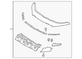 Bdtt-50-7e0b-km Mazda Genuine Upper Grille