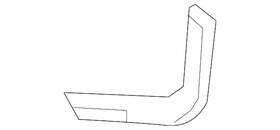 Eg21-50-2h1d Mazda Genuine Retainer - Passenger Side Rh