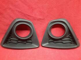 Kd53-50c21 Mazda 2013 2014 2015 Cx-5 Front Bumper Fog Light Trim Bezel Honeycomb Black Set