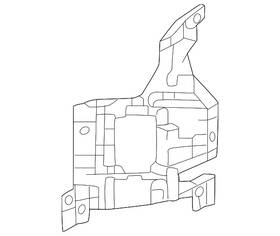Kr9d-50-2d1 Mazda Genuine Outer Bracket