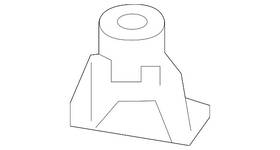 Tk49-50-251b Mazda Genuine Bumper Cover Bracket