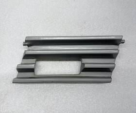 1268850326 Mercedes W126 Coupe Front Bumper Grey Tow Hook Cover C126 560sec