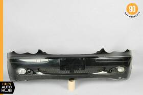 Mercedes-benz 01 02 03 04 C230 C240 C320 01-04 W203 Base Front Bumper Cover Black Oem